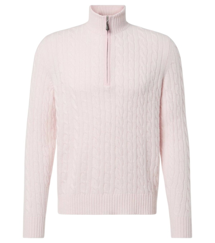 Photo: Arch4 Thames cashmere half-zip sweater