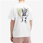 Brain Dead Men's Bio Organic Mutator T-Shirt in White