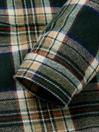 De Bonne Facture - Checked Wool Shirt Jacket - Green