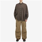 Our Legacy Men's Borrowed Button Down Shirt in Brown