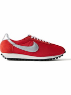 Nike - LD-1000 Leather and Suede-Trimmed Mesh Sneakers - Red