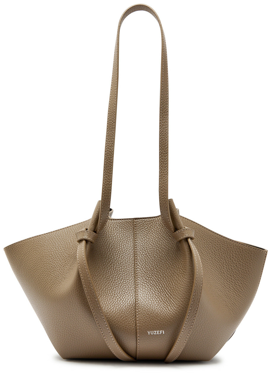 Yuzefi Mochi Pebbled Leather Shoulder bag - No Colour - One Size