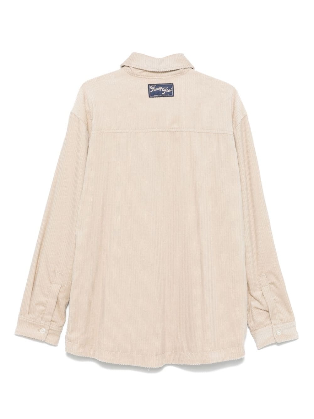 FAMILY FIRST - Brushed Effect Shirt Jacket