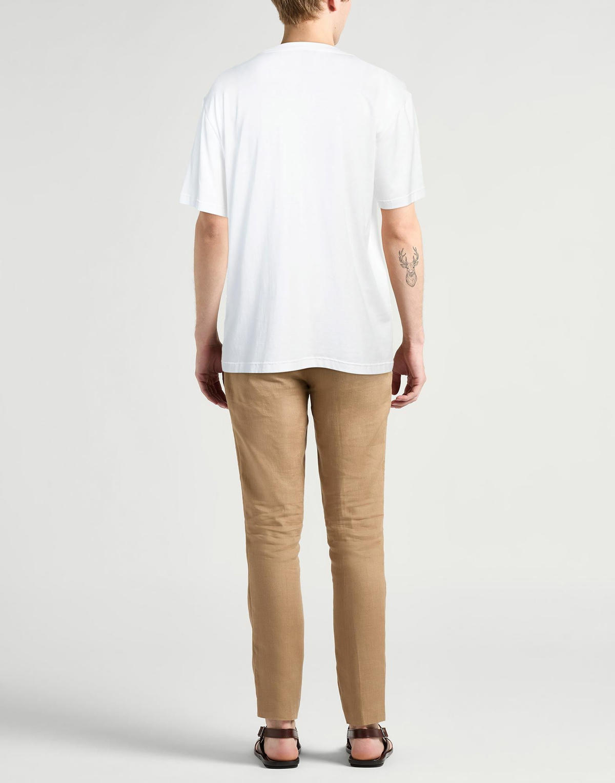 Brioni Mens T-shirt in White