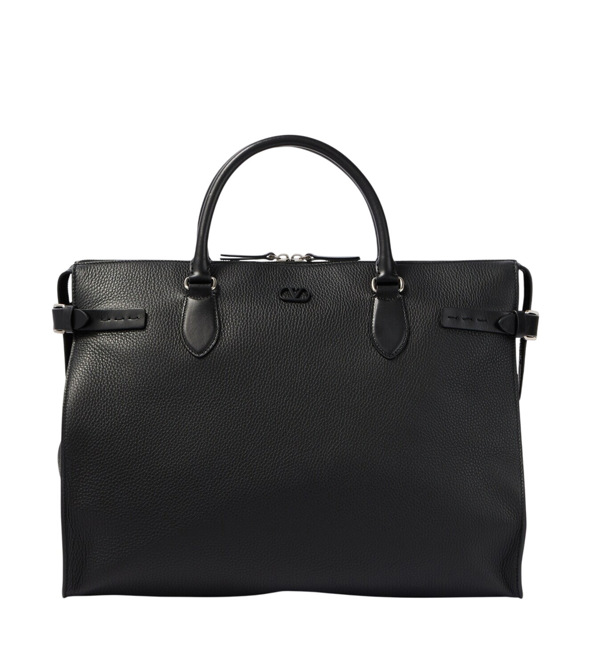 NO/FAITH STUDIOS Black Denim Multipocket Bag