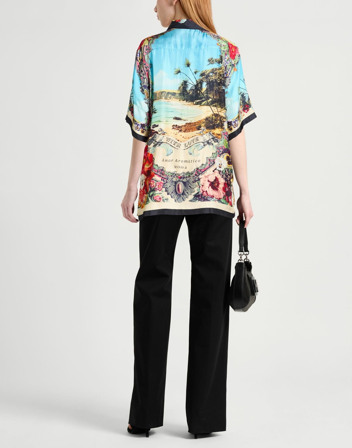 Camilla Womens Shirt Sky in Blue