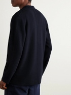 Guest In Residence - Off Duty Unstructured Wool and Cashmere-Blend Blazer - Blue