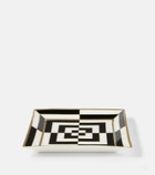Jonathan Adler OP Art ceramic serving tray