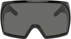 Rick Owens Black Hollywood Kriester Sunglasses