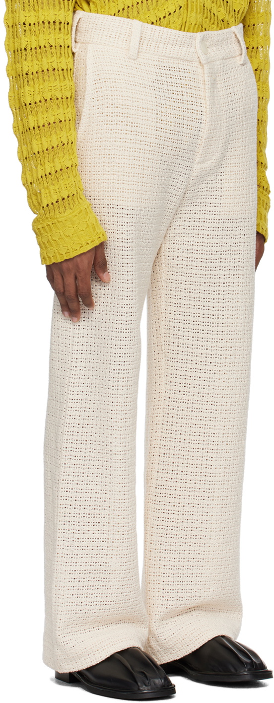 パンツ Sefr Off-White Richie Trousers Séfr Off-White Richie Trousers Séfr