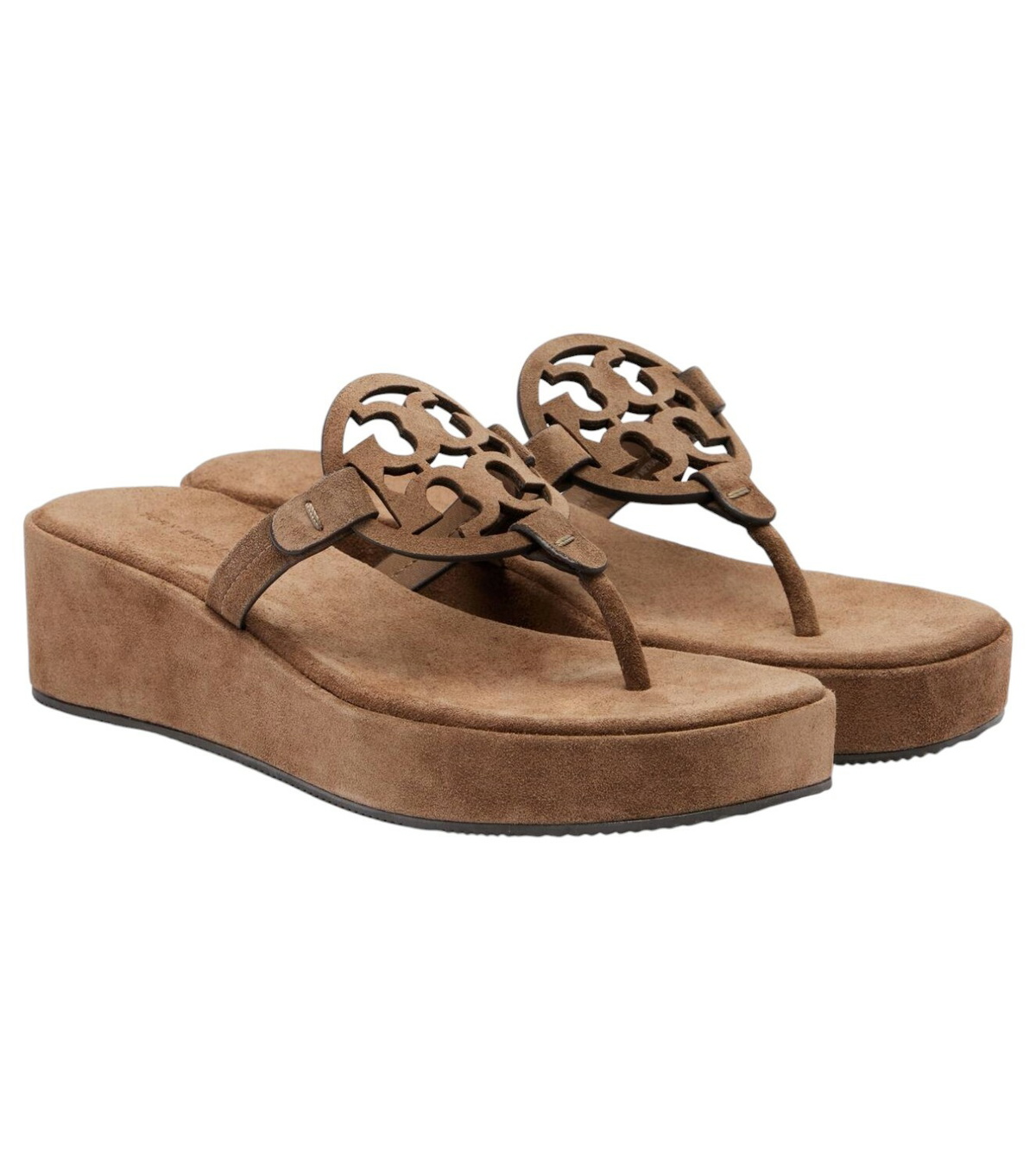 【関税&送料込】Tory Burch Mellow Leather Wedge Sandals Tory Burch Mellow Leather Grip Platform Sandals | Neiman Marcus