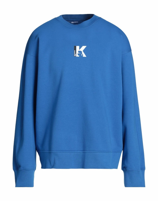 Photo: Karl Lagerfeld Jeans Klj Relaxed Seamed Sweat Mens Sweatshirt in Blue