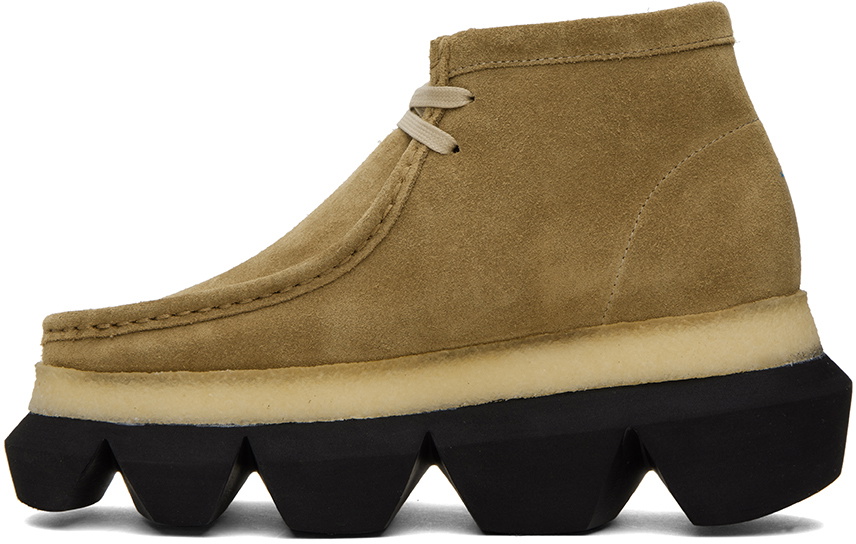 sacai Tan Clarks Originals Edition Hybrid Wallabee Derbys Sacai