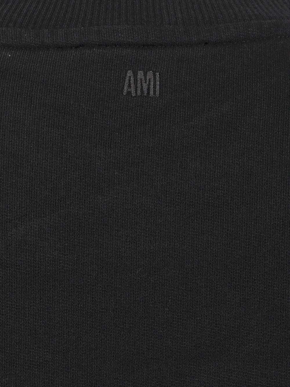 Ami Alexandre Mattiussi Crewneck Sweatshirt ami De Coeur