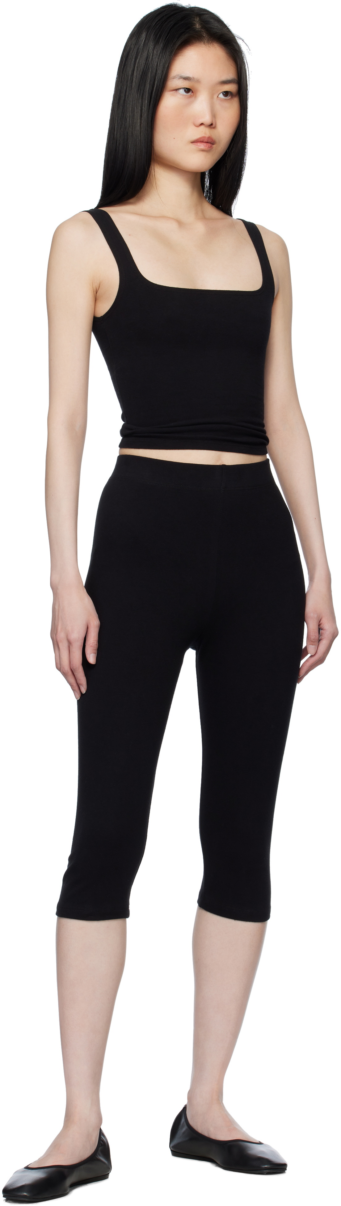 Gil Rodriguez Black Capri Leggings