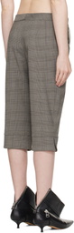 FIDAN NOVRUZOVA Gray Teo Capri Trousers