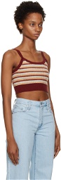 Levi's Red Striped Tank Top