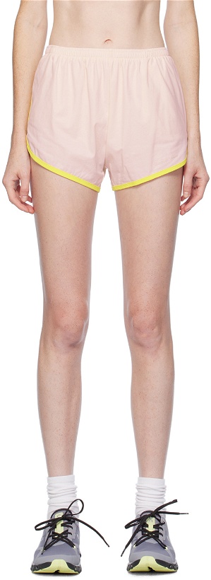 Photo: Outdoor Voices Off-White Pace Shorts