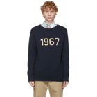 Polo Ralph Lauren Navy and Off-White 1967 Sweater