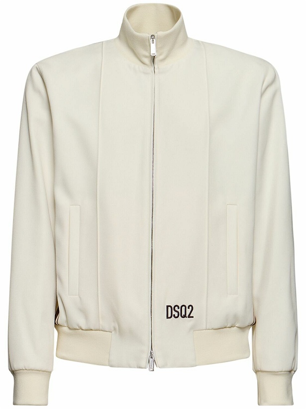 Photo: DSQUARED2 - Tailored Wool Blend Track Jacket