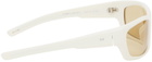 Lexxola White Neo Sunglasses