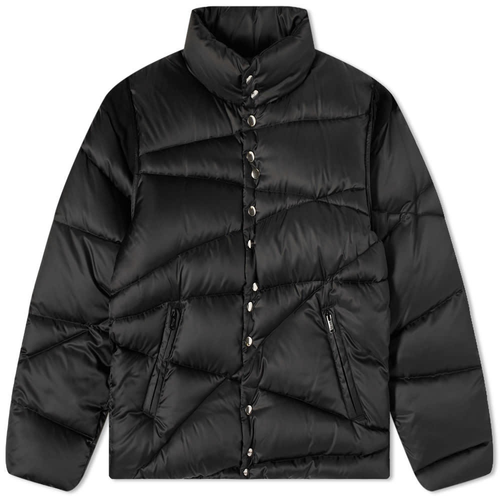 Undercoverism Asymetric Panlled Puffer Jacket Undercoverism