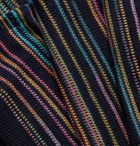Missoni - Crochet-Knit Wool Scarf - Blue