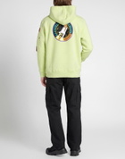 Alpha Industries Mens Sweatshirt in Lime green