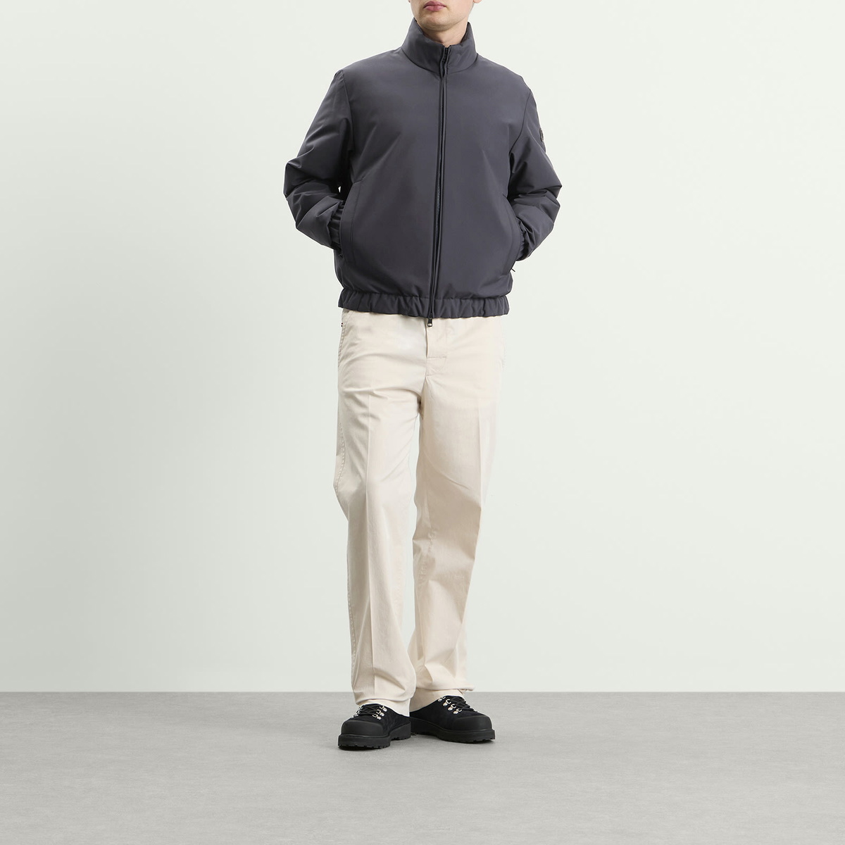 Moncler Men's Luserna Jacket in Navy