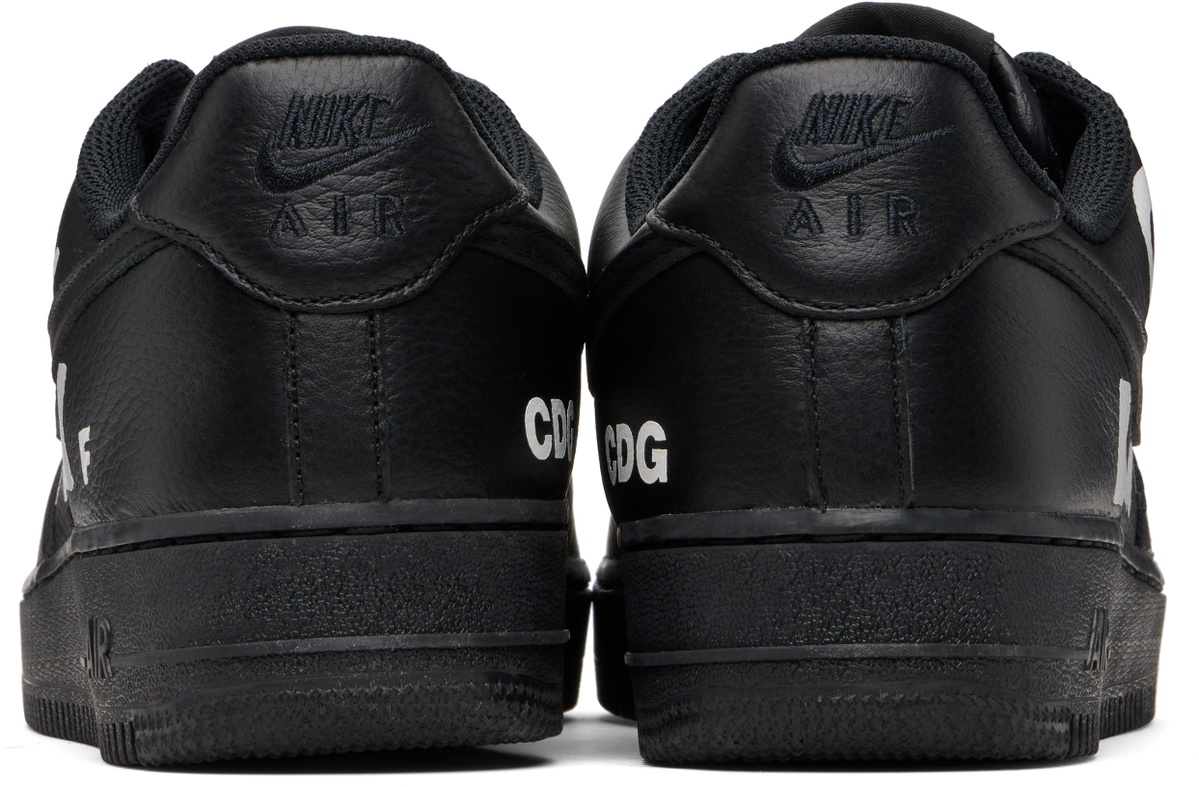 Black Comme des Garçons Black Nike Edition Air Force 1 Low Retro SP Sneakers