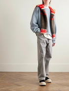 Acne Studios - Fester Garment-Dyed Cotton-Jersey Sweatshirt - Blue