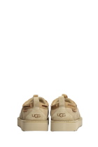 UGG Tasman Crafted Loafers In Beige Suede