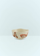 Bordallo Pinheiro Set Of Two Cloudy Butterflies Bowls