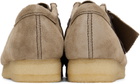 Clarks Originals Taupe Wallabee Derbys