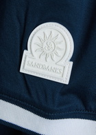 Sandbanks Logo Cotton Polo Shirt Navy