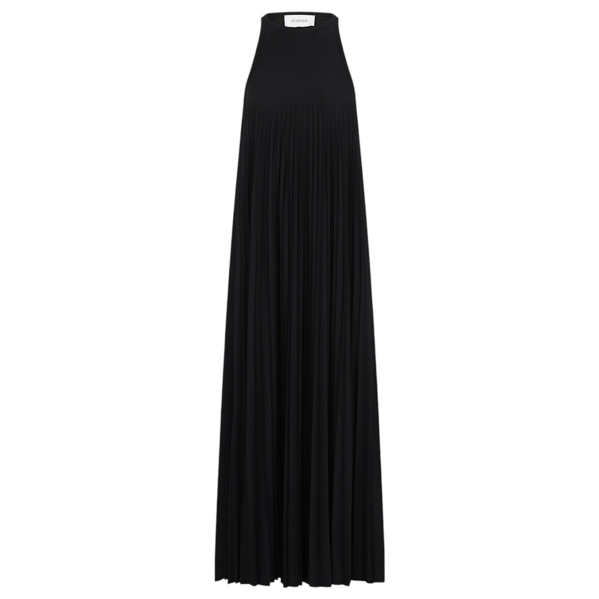 【送料&関税込】SportMax Black Stretch Polyester Mirto Dress SportMax Black Stretch Polyester Mirto Dress Sportmax