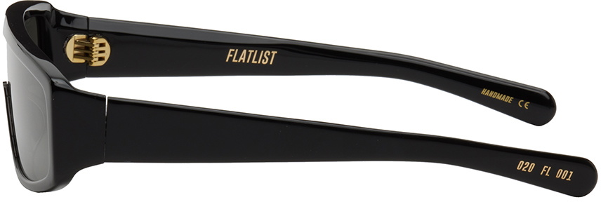 FLATLIST EYEWEAR Black Slice Sunglasses