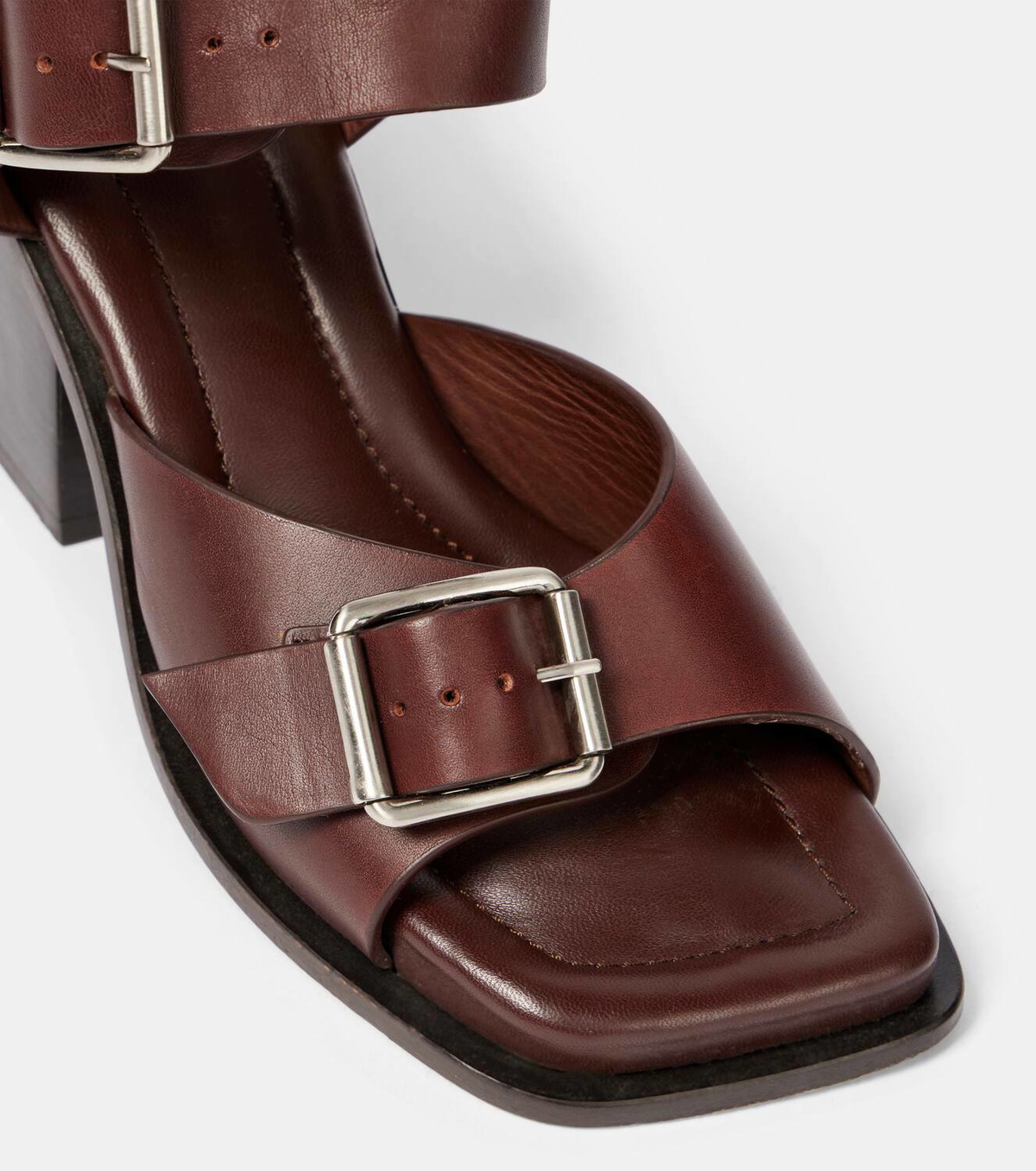 Lemaire 80 leather sandals