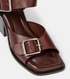 Lemaire 80 leather sandals