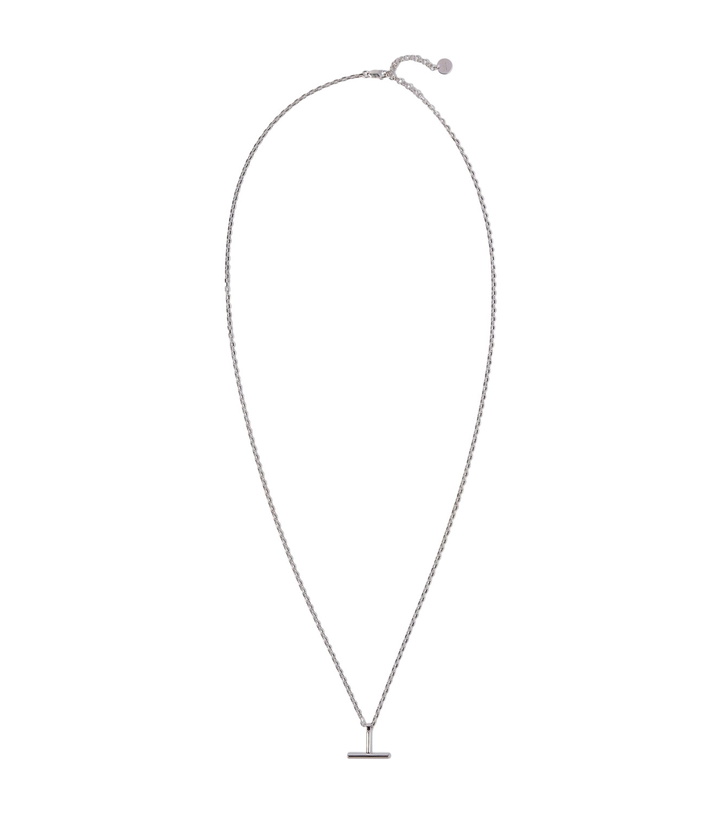 Photo: Tom Ford T sterling silver pendant necklace