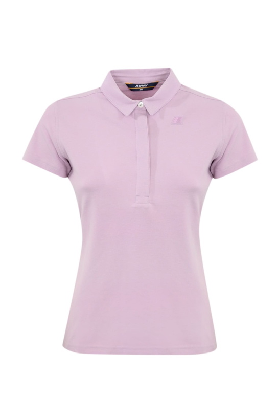 Photo: K-Way Amanda Piquet Polo Shirt In Cotton