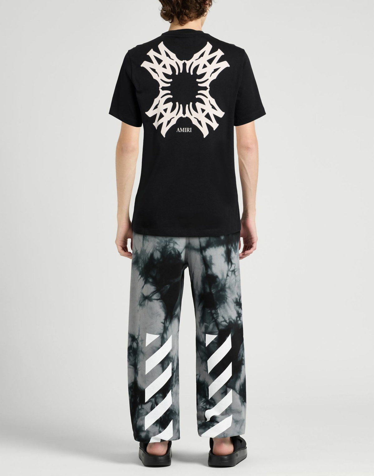 Amiri Mens T-shirt in Black
