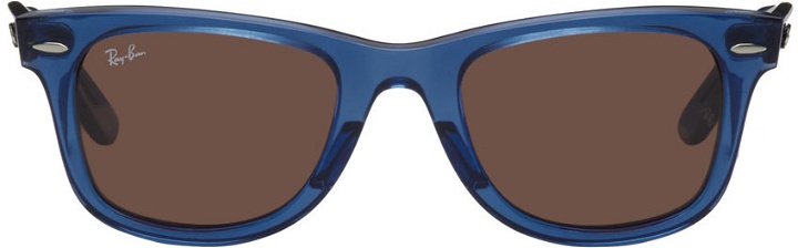 Photo: Ray-Ban Blue Wayfarer Sunglasses