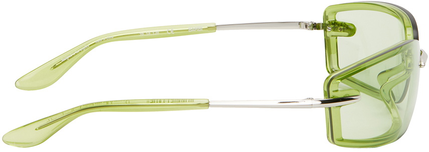 BONNIE CLYDE Green Bambi Sunglasses Bonnie Clyde