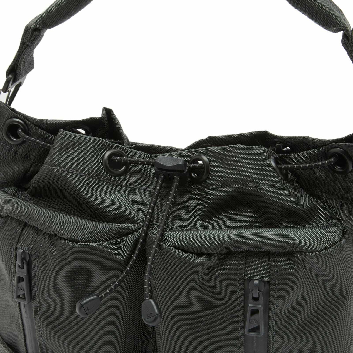 F/CE. 420 re/cor Tactical 2-Way Drawstring Bag in Grey 