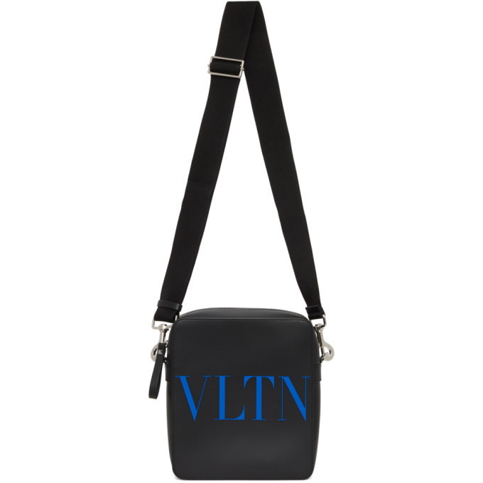 Photo: Valentino Black Valentino Garavani VLTN Cross Body Bag