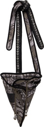 Kiko Kostadinov Gray Hatha Jersey Bag