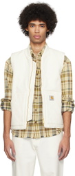 Carhartt Work In Progress White Classic Vest
