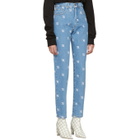 MISBHV Blue Monogram Jeans