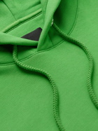 Givenchy - Josh Smith Logo-Embroidered Cotton-Jersey Hoodie - Green